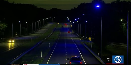 Have you seen purple streetlights on the highway? The Department of Transportation explains why