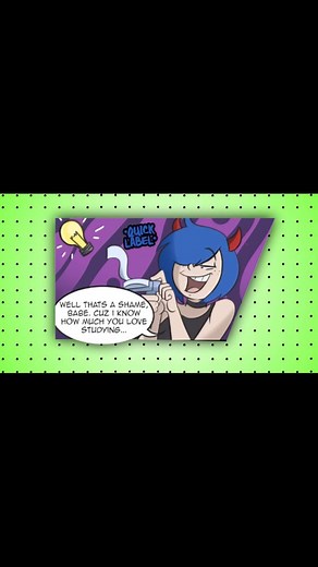 More study #comics #comicgirl #fyp #viral #funny #comicart #meme | Comic Girl