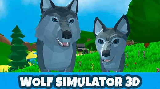 Wolf Simulator: Wild Animals 3D 🕹️ Jogue na CrazyGames