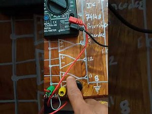 Demonstration of 3 bit Flash ADC