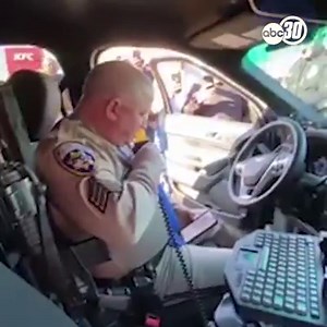 THANK YOU FOR YOUR SERVICE: This CHP-Los Banos officer, who has served for 33 years, teared up during his final sign-off call. Congratulations on your retirement, Sergeant Tom Melden! FULL STORY: https://abc30.com/5802153/ | ABC30 Action News
