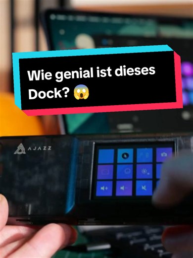 AJAZZ AKP01E Dock: Stream Deck, Dock & 4K-Display in einem Gerät