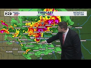DFW Weather: Severe weather moving into North Texas late Sunday