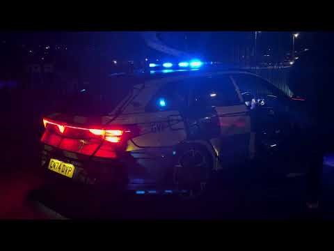 Gwent polices face lift cupra light display