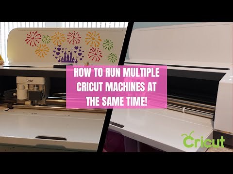 How to Use and Run & Connect Multiple Cricut Machines at the Same Time Using Just One Computer!