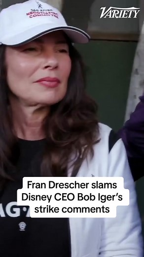 Fran Drescher Slams Disney CEO Bob Iger's Strike Comments