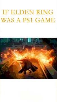 If Elden Ring Was a PS1 Game