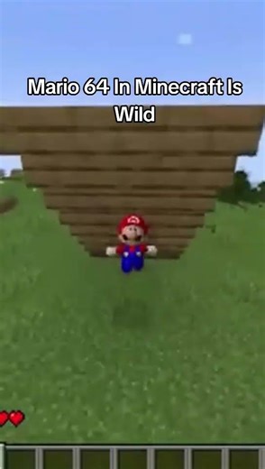 Mario 64 in Minecraft is Wild 🔥 #mods #minecraft #mario64