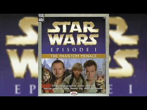 1999 Star Wars Episode I The Phantom Menace Read-Along Story Book and CD