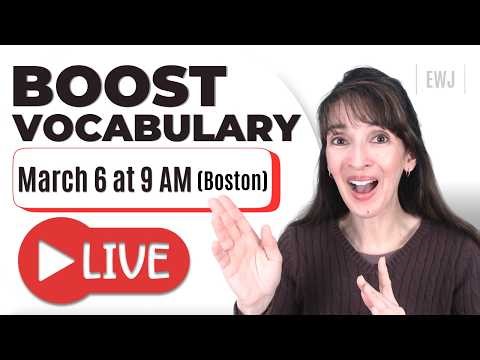 Boost Vocabulary & Fluency through Reading