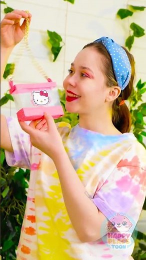 Crafting Cuteness: Adorable Hello Kitty Backpack for Kids!