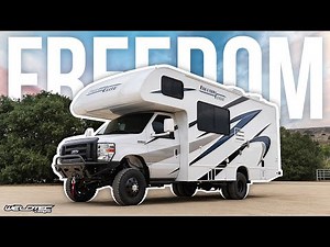 Class C RV That Goes OFF GRID! WeldTec Designs Suspension Kits Give You The FREEDOM to Explore!