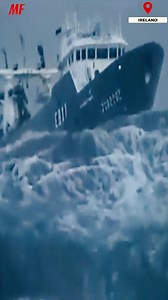 10M views · 84K reactions | Fishing Vessel Caught In Horrible Storm! The spectacular video shows the Fishing Vessel SANTAMAR struggling in +15m waves as high as a house (caused by a storm in December 2010) in the Atlantic Ocean. The video was recorded from the deck of the GRAMPIAN AVENGER. #ship #storms #sea #sealife #fishinglife #vessel #waves #captain #viralreels #viralvideo #viral #ocean | MonthlyFails | Facebook