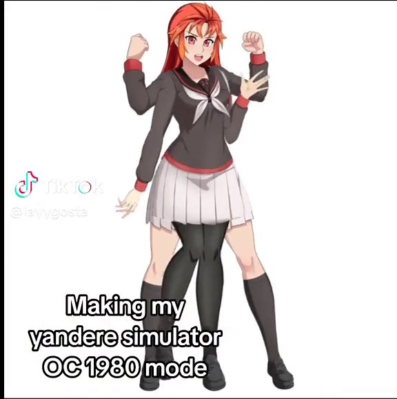 Creating a Unique Yandere Simulator OC in 1980 Mode