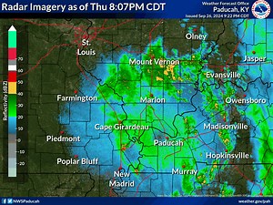 16K views · 95 reactions | Radar Update 9:20 pm 9/26/2024: The stronger storms have weakened across the Quad State area; however, the heavy downpours are expected to become more widespread through the night. Heavy rainfall will be possible through at least Friday night. Winds will also increase through the day Friday with gusts to or greater than 40mph possible. | US National Weather Service Paducah Kentucky | Facebook