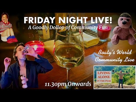 Friday Night Live ~ 24/04/26: Why I’ll always prefer wearing women’s pants…