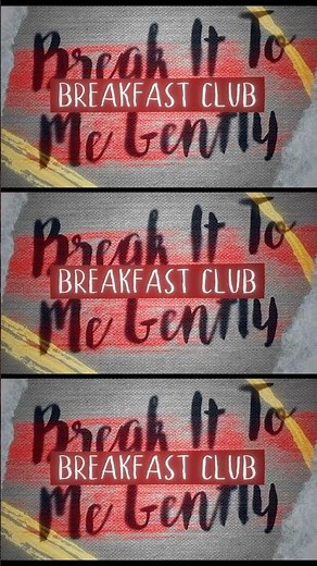 Break It to Me Gently, straight from the 80s vault with a new lyric video! #breakfastclub #80smusic