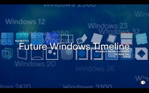 未来的Windows版本预测（非WNR）