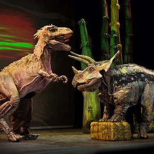 Erth's Dinosaur Zoo Live! @ Tilles Center 2/21. "Visual oomph to rival 'The Lion King'" - The Chicago Tribune. "Solid science as well as an extraordinary spectacle" - The New York Times. Tickets from $30 plus FREE pre-show activities and parking. TillesCenter.org | Tilles Center for the Performing Arts | Facebook