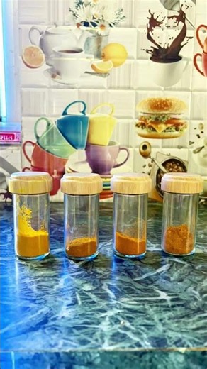Rotating Spice Rack Wooden Spice Organizer