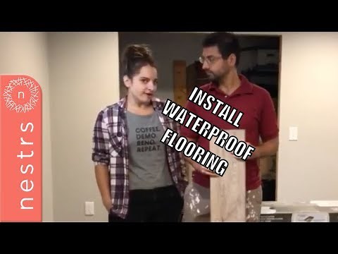 How To Install NuCore Waterproof Flooring | Nestrs