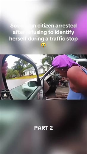 Sovereign Citizen Arrest Refusing ID #police #traffic #law