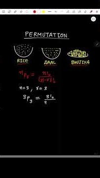 Total kitne item ban rhe bhai ke ghar ? 🫡 #maths #mathematics #permutation