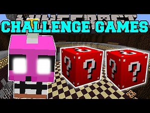 Minecraft: NIGHTMARE CUPCAKE CHALLENGE GAMES - Lucky Block Mod - Modded Mini-Game