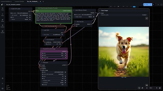 3.7K views · 27 reactions | Built for Developers. Powered for AI. ✨ MSI EdgeXpert Demo: Turn Ideas into Images! Just type a prompt like "a dog running on grass" and watch MSI EdgeXpert + ComfyUI generate it instantly! High-performance AI that makes your creative ideas come alive in seconds. More Info: https://msi.gm/EdgeXpert #MSI #EdgeXpert #ComfyUI #AIart #Creativity #Demo | MSI | Facebook