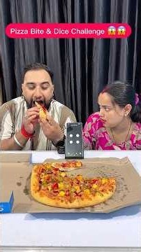 Mu khula reh gya na aaj😱| Dice & Pizza Challenge🤣#shorts #challenge #foodchallenge #couplechallenge