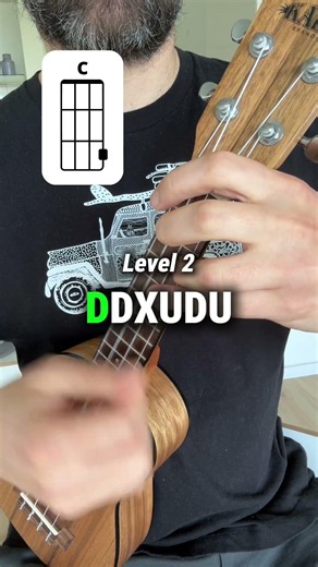 Riptide by Vance Joy on ukulele - in 3 Levels