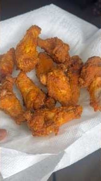 how to fry chicken wings😜🔥🔥🔥