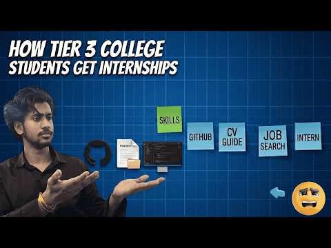Complete Internship Roadmap for Tier 3 College Students (2026)