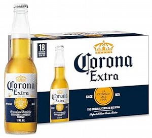 Corona Extra Beer, 18 pk, 12 oz bottles, 4.6% ABV