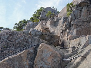 Hiking Acadia: The Beehive — Maps With No Roads