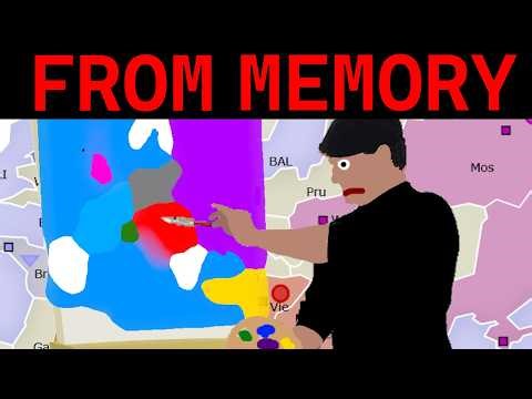 Drawing Diplomacy Map from Memory