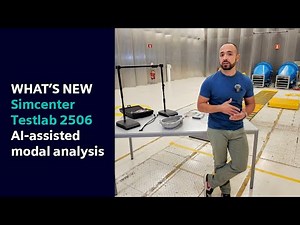 What’s new in Simcenter Testlab 2506 | AI-assisted modal analysis #WhatsNewSimcenter
