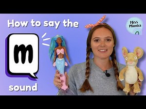 How to say the 'm' Sound | Early Phonics | No Letter Shown | British Teacher | Speech Sound Practice