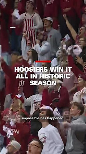 Hoosiers win it all in historic season