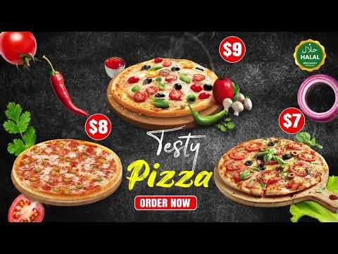 Fast Food Menu Animation & Digital Ad Promo Video