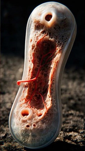 How Bone Forms in Seconds | Endochondral Ossification #aianimation #anatomy #science