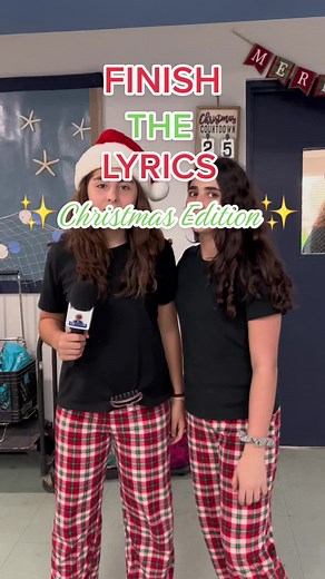 Finish the Lyrics: Christmas Edition 🎄