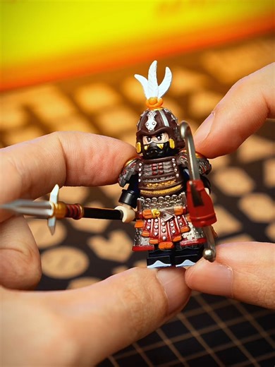 LEGO Xian Zhen Ying Minifigure Build | Three Kingdoms Warrior