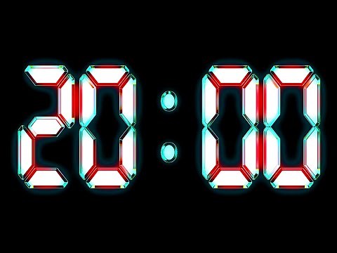 20 Second Countdown Timer with Milliseconds | 20 Seconds Countdown Timer with all seconds Beep