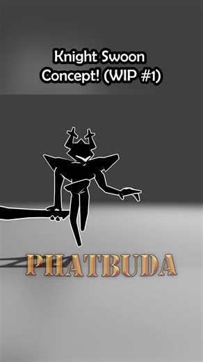 Knight Slash Concept! 🔪 #deltarune #blender3d #3danimation