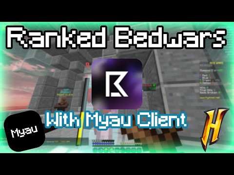 Myau vs Ranked Bedwars
