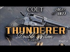 Colt thunderer 1877 double action!!