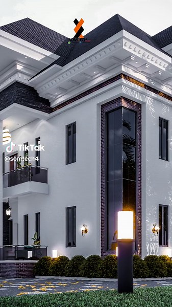 Luxury Duplex House Design in Nigeria