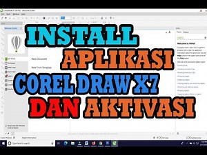 CARA INSTAL COREL DRAW X7 Step by Step & AKTIVASI