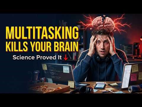 Multitasking Is Making You Dumber (Proven)